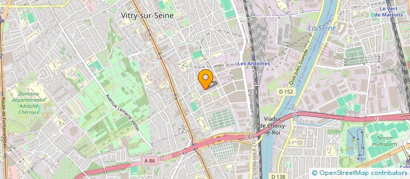 localisation de l'entreprise FAMACONNECT  VITRY-SUR-SEINE