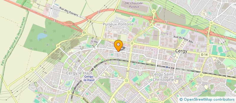 localisation de l'entreprise FAMAG SERVICES  CERGY