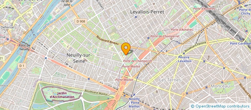 localisation de l'entreprise FAMAJEUR CONSEIL à NEUILLY-SUR-SEINE
