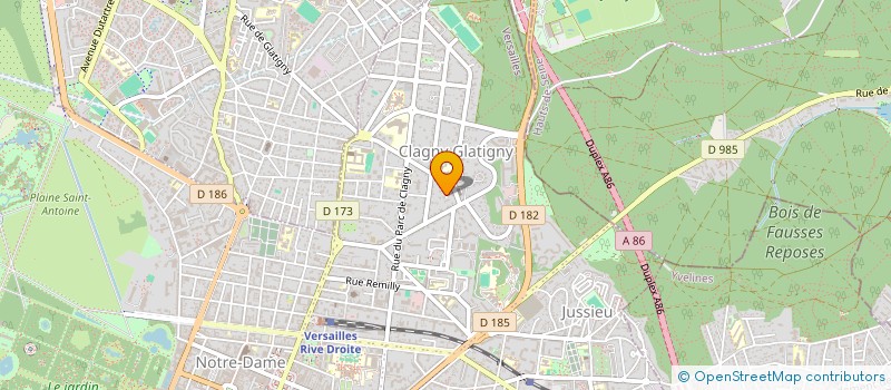 localisation de l'entreprise FAMALIANCE à VERSAILLES