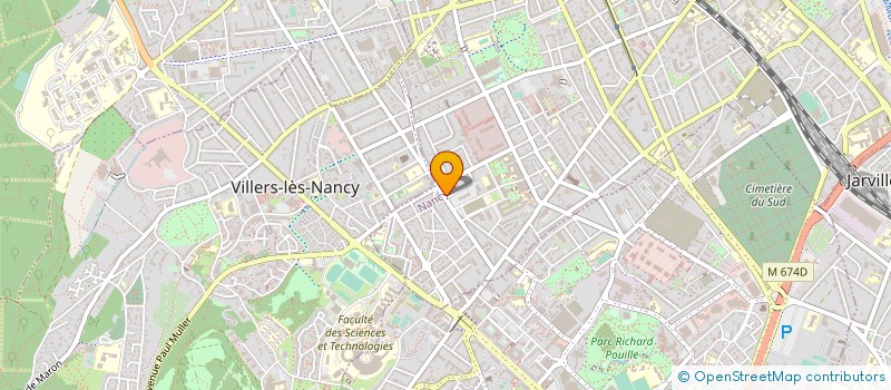 localisation de l'entreprise FAMAM  NANCY