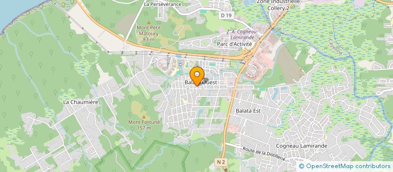 localisation de l'entreprise FAMARHYS  MATOURY
