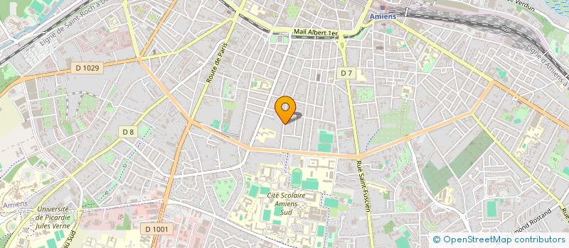 localisation de l'entreprise FAMARO à AMIENS