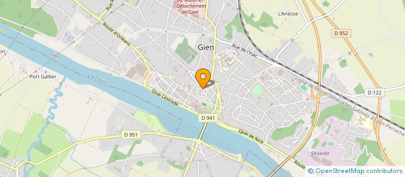 localisation de l'entreprise FAMAROB à GIEN