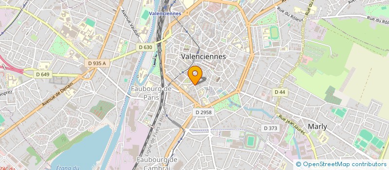 localisation de l'entreprise FAMARS RESTAURATION  VALENCIENNES