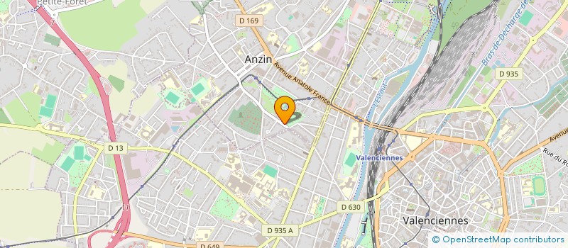 localisation de l'entreprise FAMASA  ANZIN