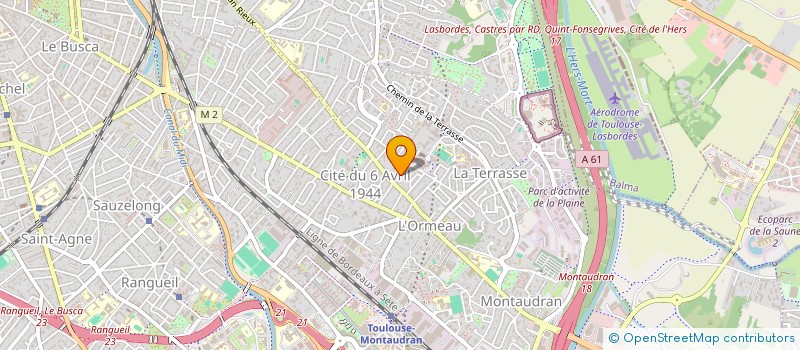 localisation de l'entreprise FAMAT à TOULOUSE