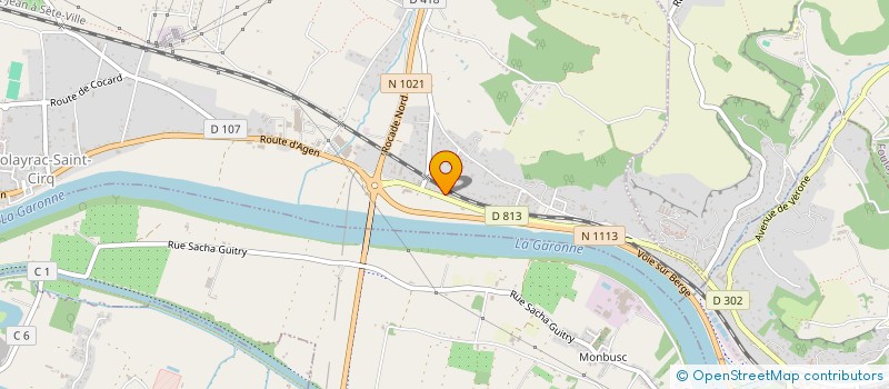 localisation de l'entreprise FAMAX  COLAYRAC-SAINT-CIRQ