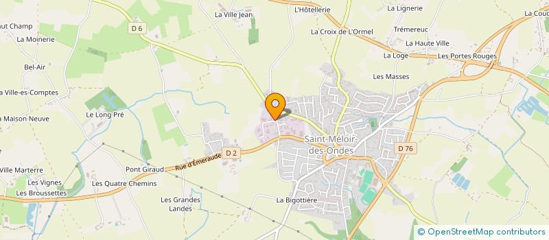 localisation de l'entreprise FAMAX  SAINT-MALO