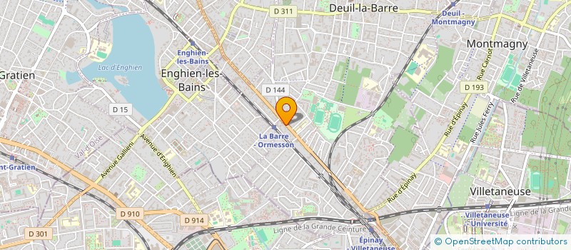 localisation de l'entreprise FAMAX  DEUIL-LA-BARRE