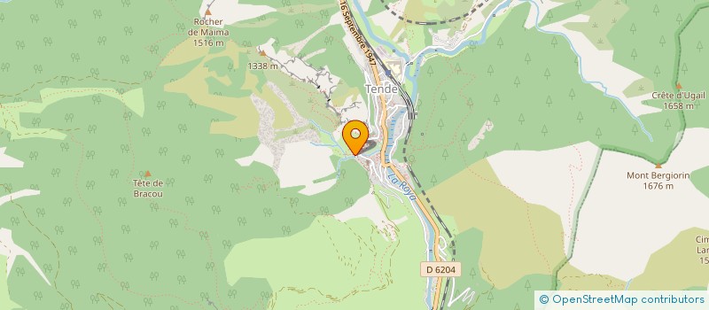 localisation de l'entreprise FAMAZOTO  LA BRIGUE