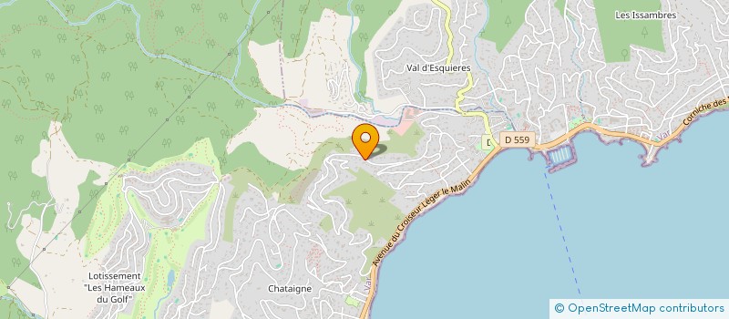 localisation de l'entreprise FAMBOTT  SAINTE-MAXIME