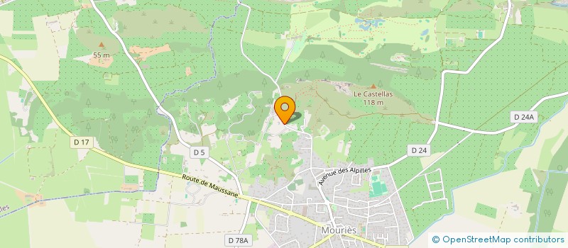 localisation de l'entreprise FAMC  MOURIES