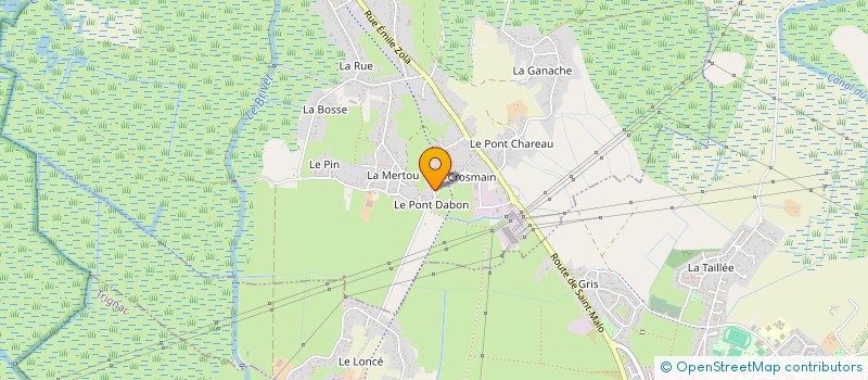 localisation de l'entreprise FAMCO FINANCES  SAINT-MALO-DE-GUERSAC