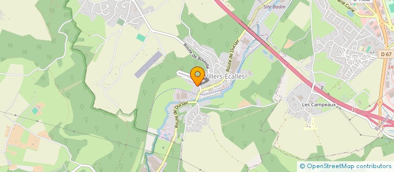 localisation de l'entreprise FAMCORB5  VILLERS-ECALLES