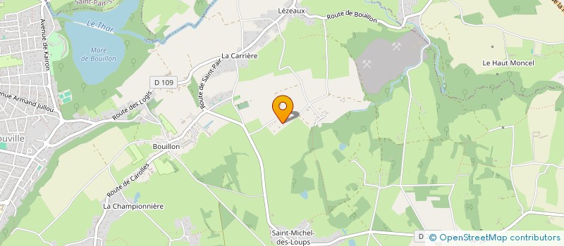 localisation de l'entreprise FAMD SARL  GRANVILLE