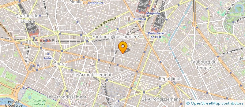 localisation de l'entreprise FAME  PARIS