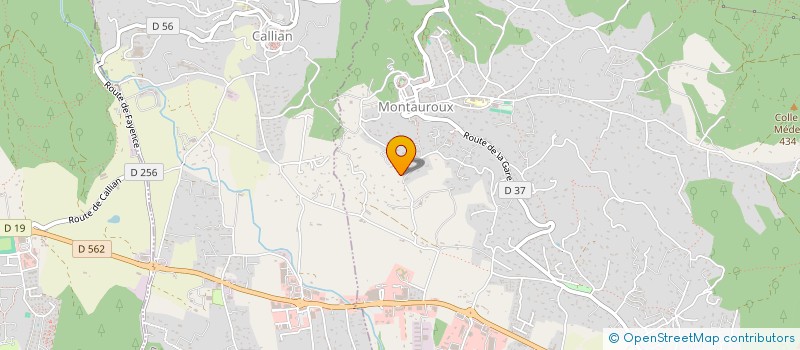 localisation de l'entreprise FAME  MONTAUROUX