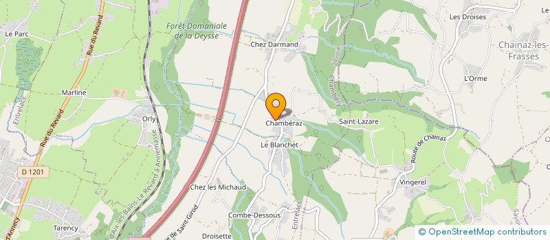 localisation de l'entreprise FAME  ENTRELACS