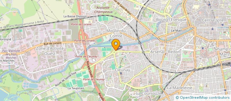 localisation de l'entreprise FAME  RENNES