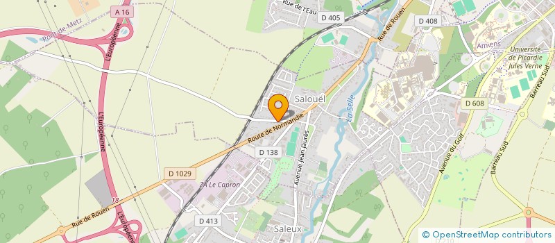 localisation de l'entreprise FAME LEUCATE  SALOUEL