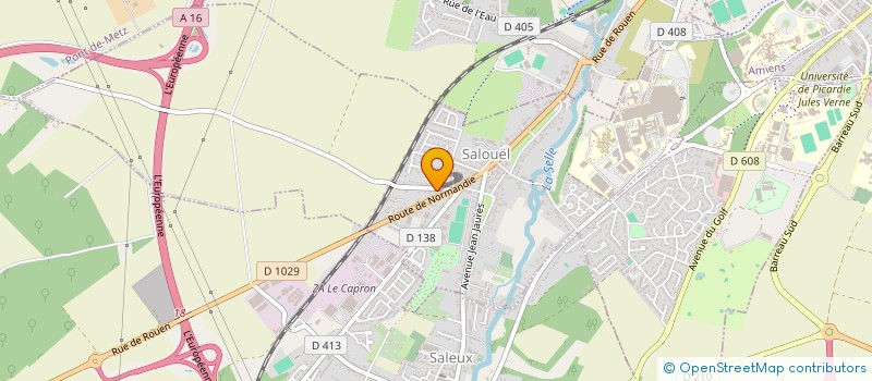 localisation de l'entreprise FAME MESSIPONTINE  SALOUEL