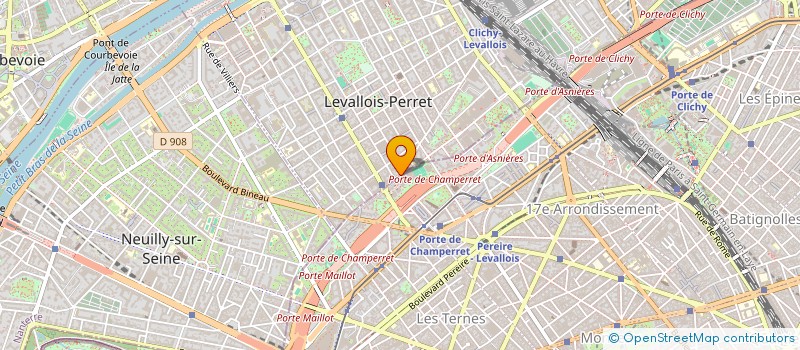 localisation de l'entreprise FAME'S à LEVALLOIS-PERRET