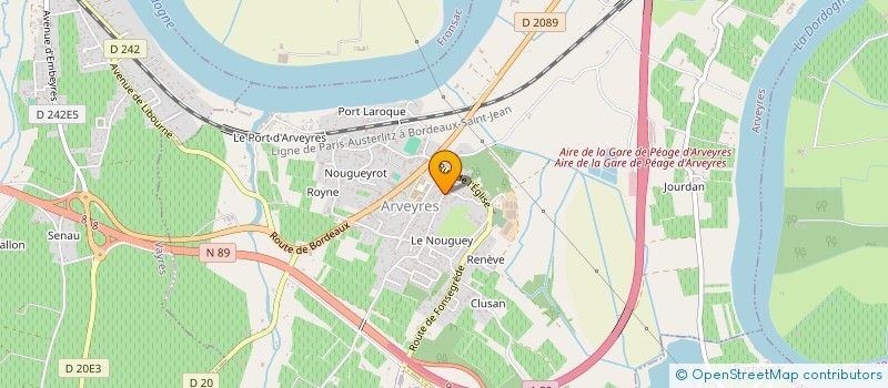 localisation de l'entreprise FAMELI  SAINT-DENIS-DE-PILE