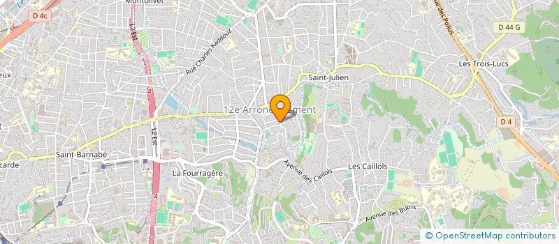 localisation de l'entreprise FAMELIA à MARSEILLE