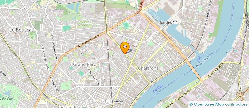 localisation de l'entreprise FAMEX à BORDEAUX