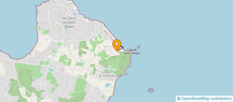 localisation de l'entreprise FAMF à SAINT-TROPEZ