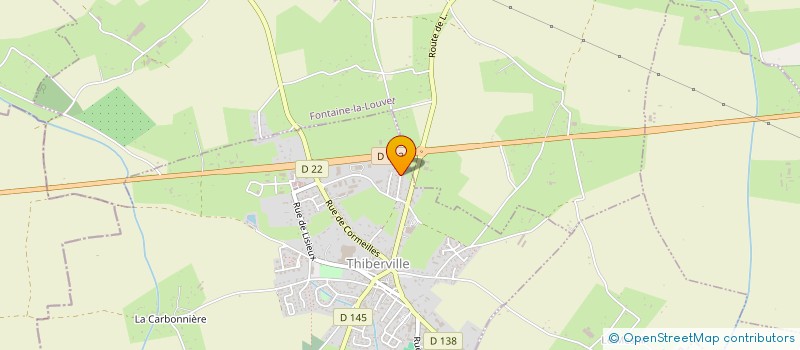 localisation de l'entreprise FAMFDHV  THIBERVILLE