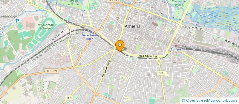 localisation de l'entreprise FAMFRAN  AMIENS