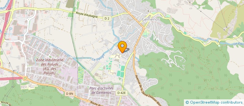 localisation de l'entreprise FAMI 3I  GEMENOS