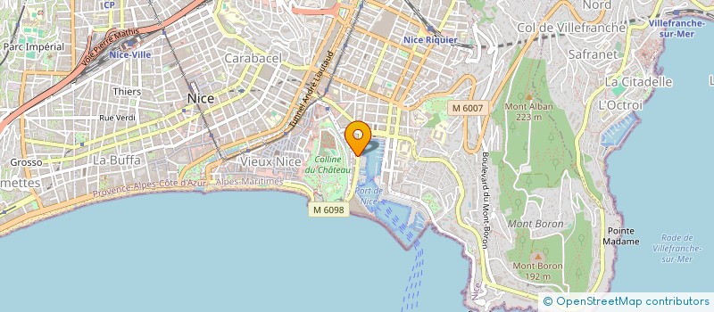 localisation de l'entreprise FAMI à NICE