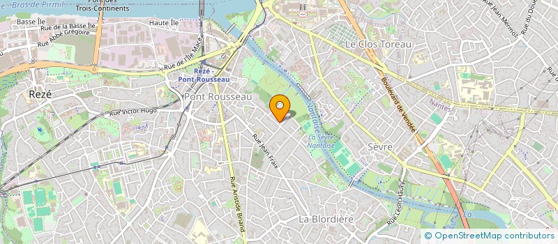 localisation de l'entreprise FAMI DODOVIC  REZE