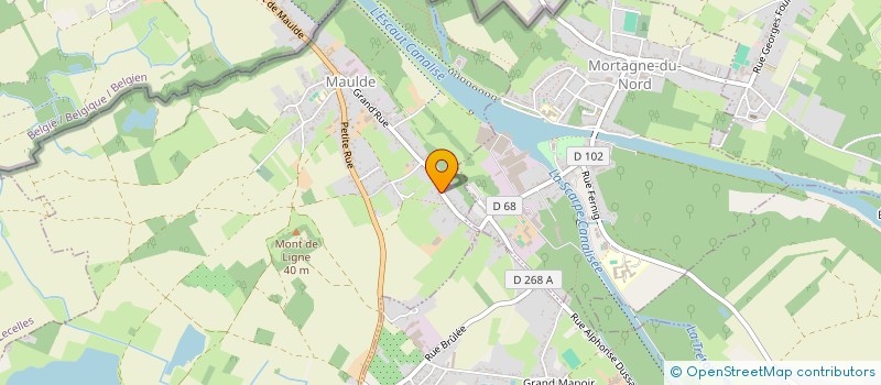 localisation de l'entreprise FAMICHEL  MAULDE