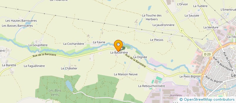 localisation de l'entreprise FAMICLAS à LES HERBIERS