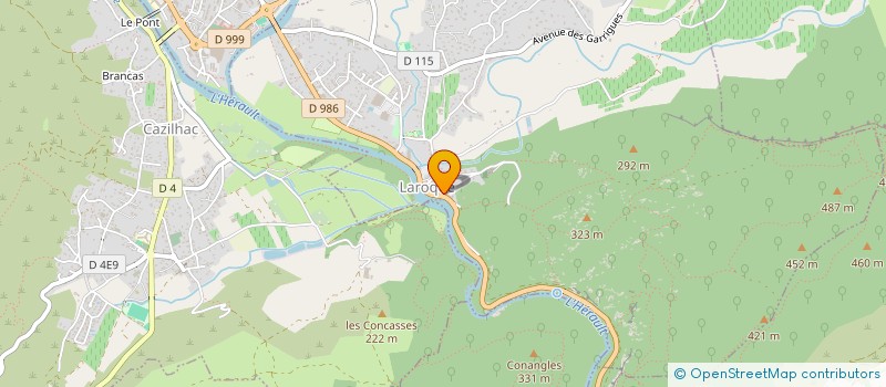 localisation de l'entreprise FAMIDAN  LAROQUE