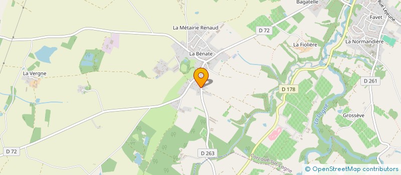 localisation de l'entreprise FAMIDO  CORCOUE-SUR-LOGNE