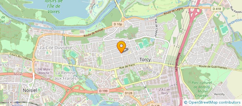 localisation de l'entreprise FAMIGEO SCI  TORCY