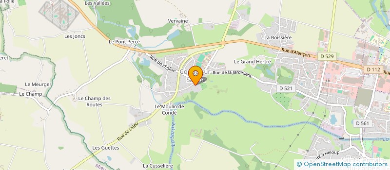 localisation de l'entreprise FAMIGLIA à CONDE-SUR-SARTHE