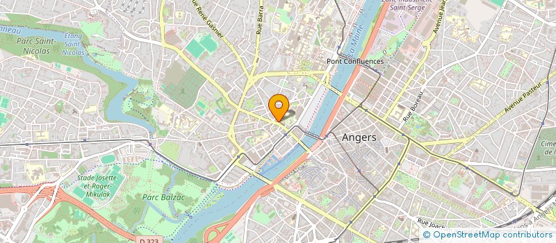 localisation de l'entreprise FAMIGLIA à ANGERS