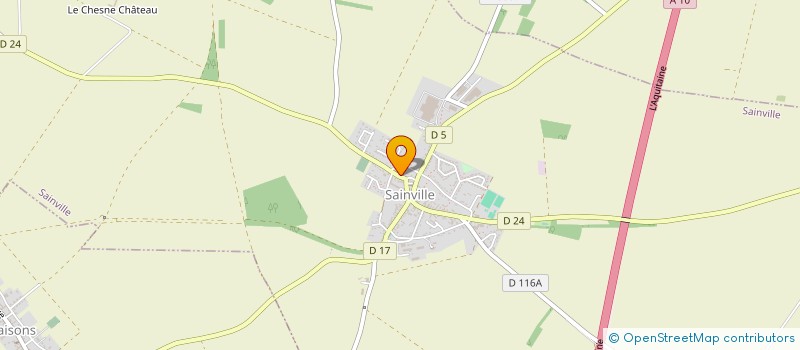 localisation de l'entreprise FAMIGLIA à SAINVILLE