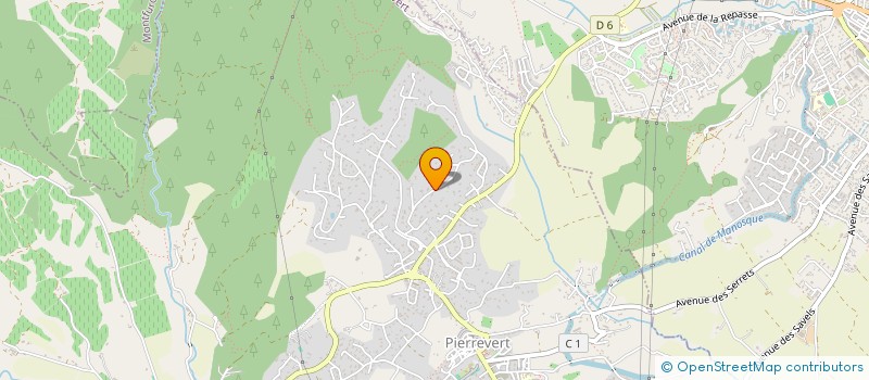 localisation de l'entreprise FAMIGLIA  PIERREVERT