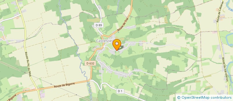 localisation de l'entreprise FAMIGLIA  CASTELVIEILH