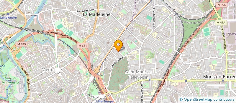 localisation de l'entreprise FAMIGLIA CANAPA à LA MADELEINE