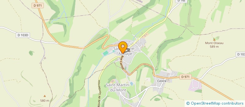 localisation de l'entreprise FAMIGLIA DU VAL DE SEINE à SAINT-SEINE-L'ABBAYE