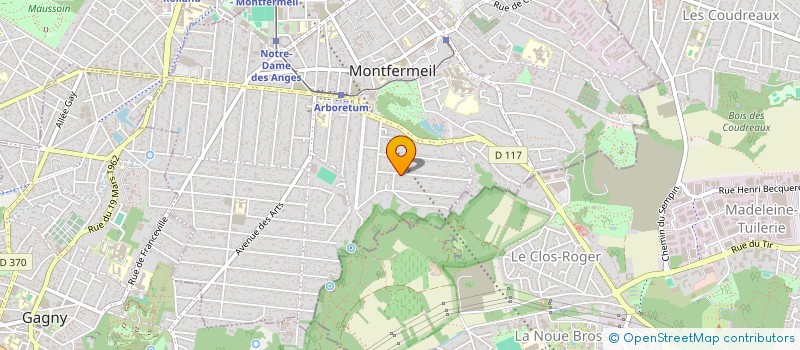 localisation de l'entreprise FAMIGLIA MAGGIOLO à MONTFERMEIL