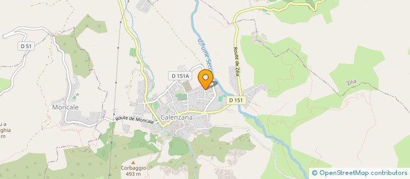 localisation de l'entreprise FAMIGLIA OTTAVIANI à CALENZANA